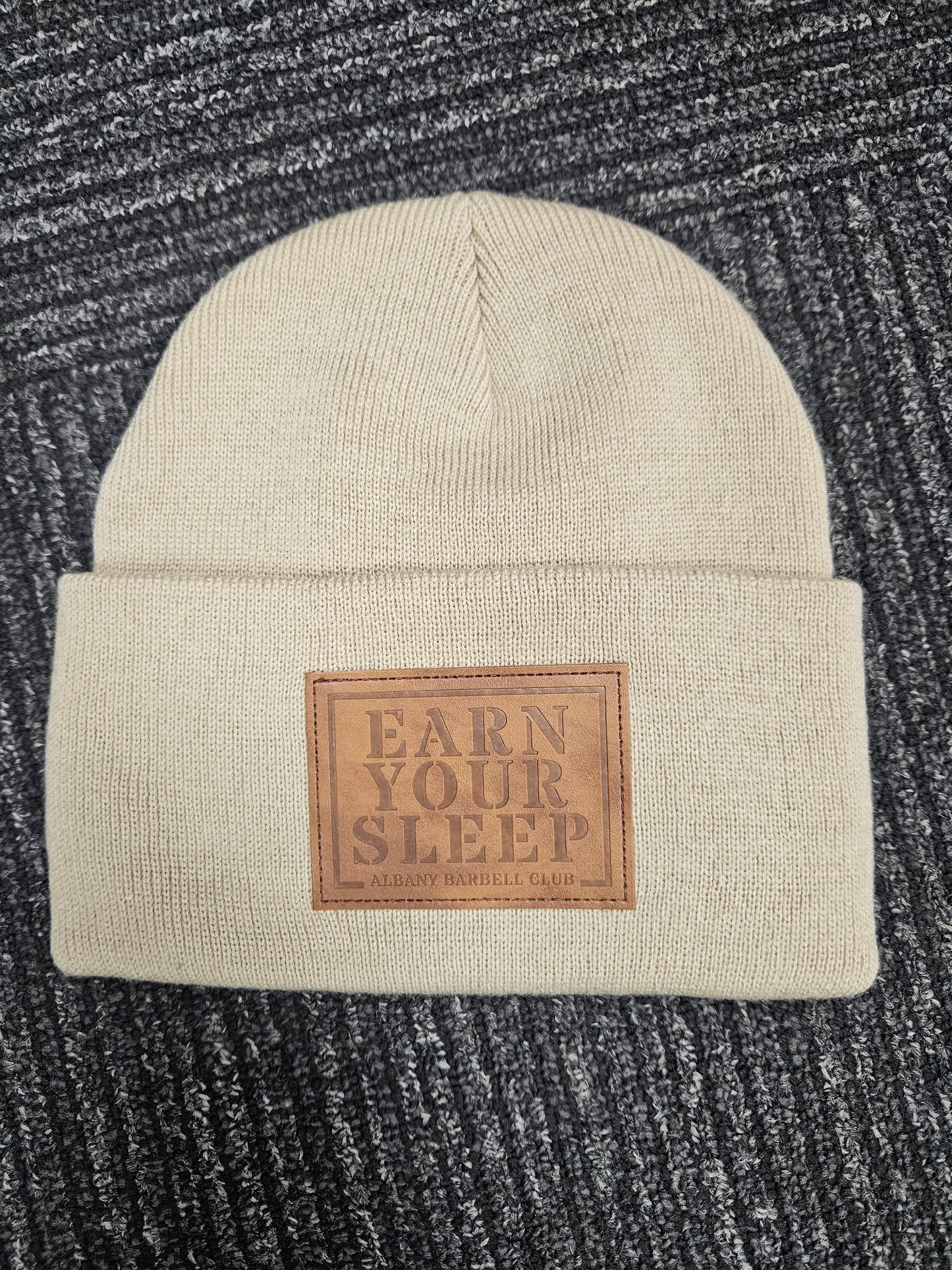 Earn Your Sleep Patch Beanie 6 colors