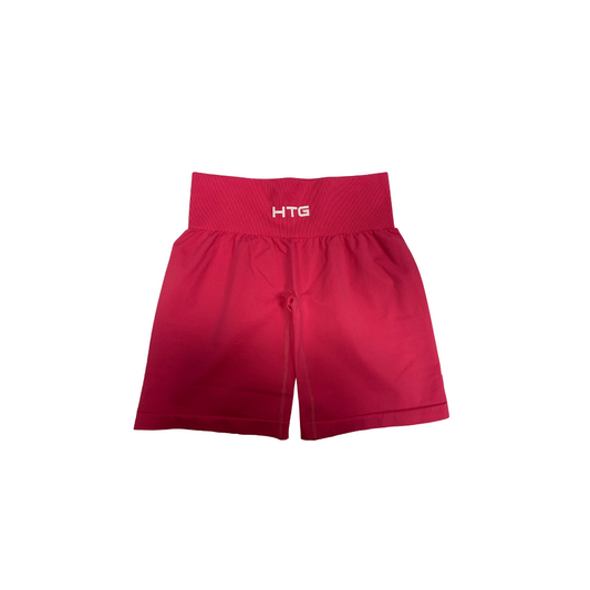 HTG Solid Seamless Shorts Magenta 3 Colors