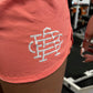 Women's Training Shorts - Coral