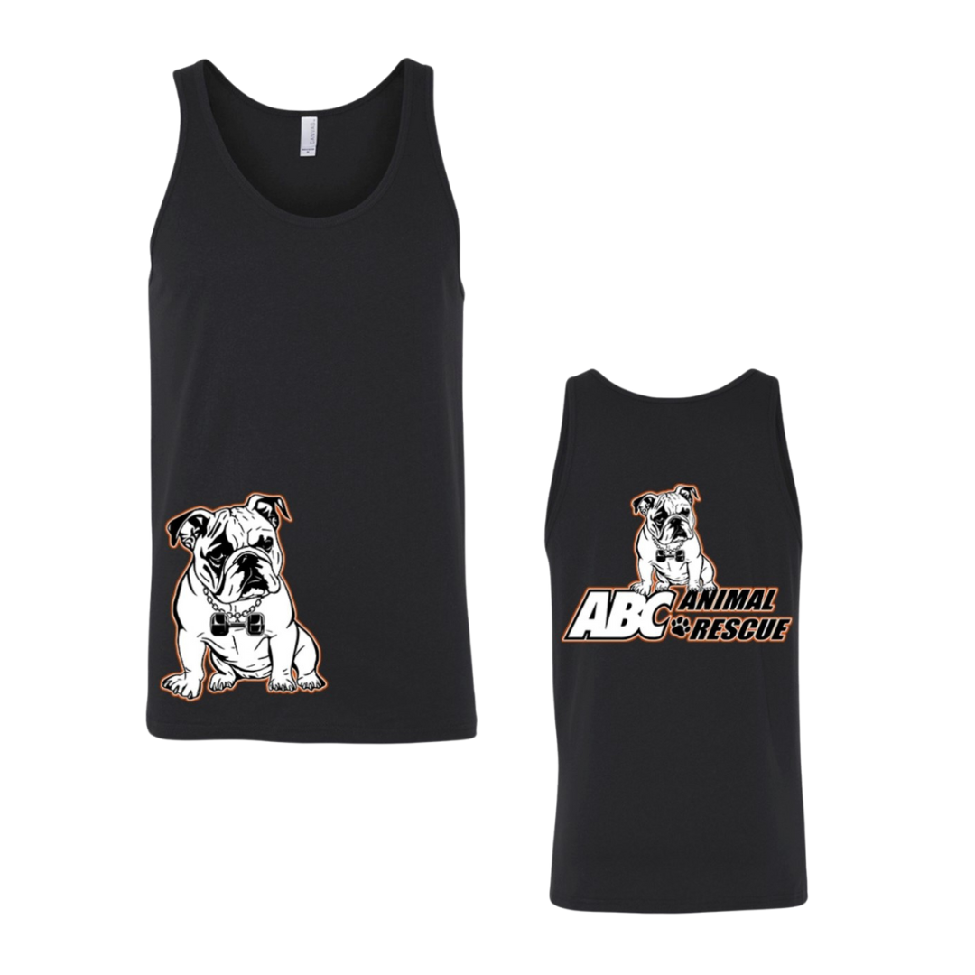 ABC Animal Rescue Black Tank Top