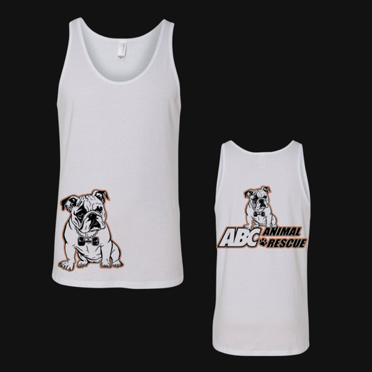 ABC Animal Rescue Tank Top White 2 colors