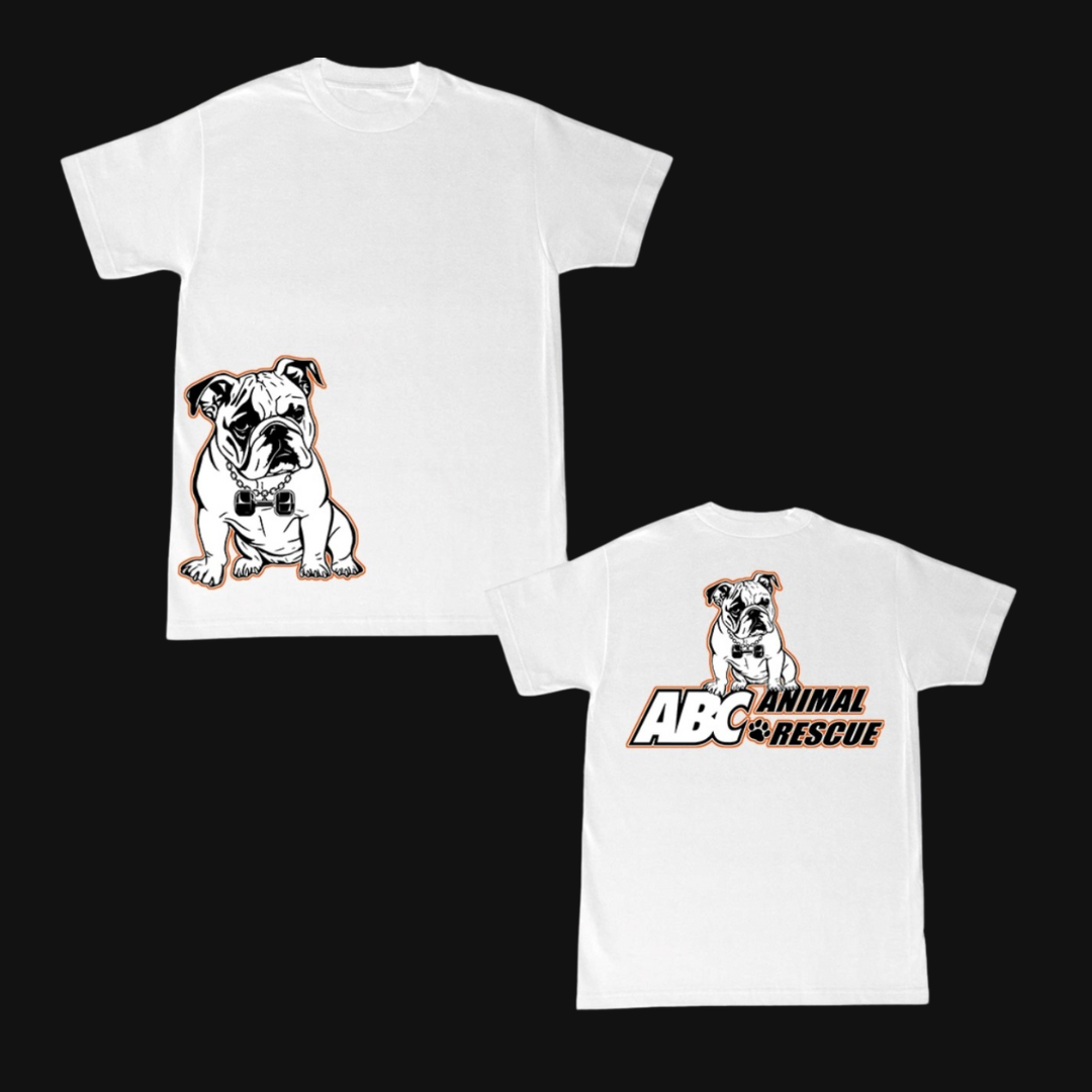 ABC Animal Rescue White T-shirt