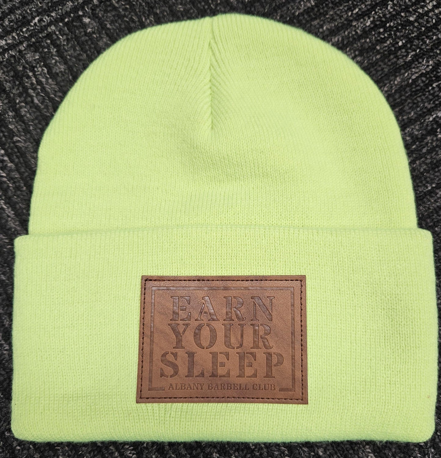 Earn Your Sleep Patch Beanie 6 colors