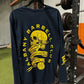 Skull and Scroll Long Sleeve T-Shirt SAGE GREEN 2 Colors