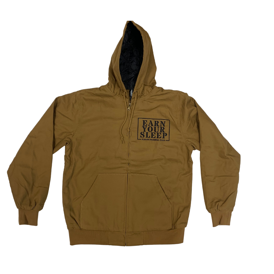 Insulated Canvas Jacket Tan